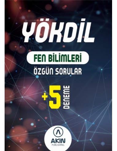 YÖKDİL FEN ÖZGÜN SORU BANKASI + 5 DENEME