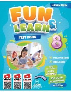 FUN & LEARN 8 Test Book