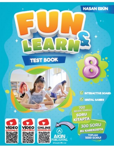 FUN & LEARN 8 Test Book